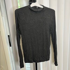 Forever 21 Heather Gray Knit Top